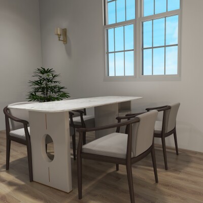 4 Seater Dining Table