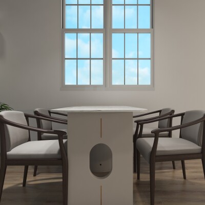 4 Seater Dining Table