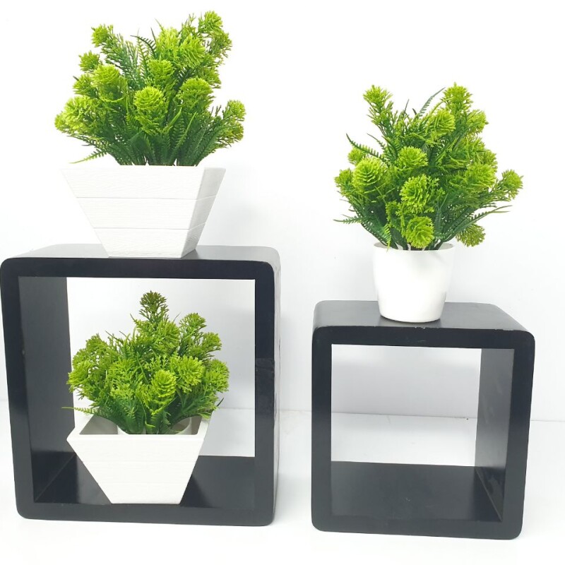 SL43 Small Mix Green Artificial Plant (FC)