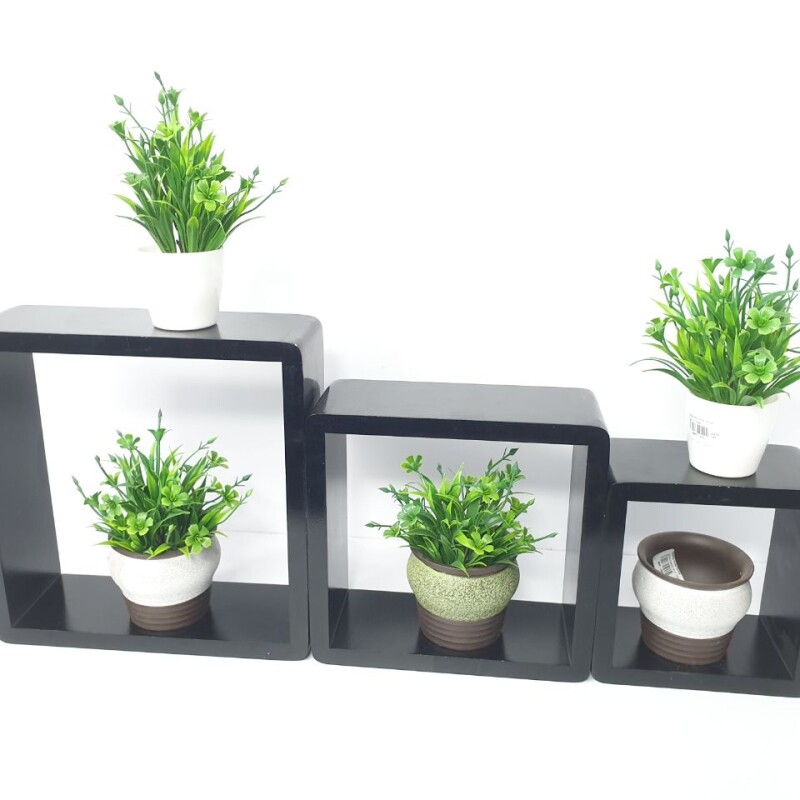 SL Small Green Flower Artificial Plant (FC)