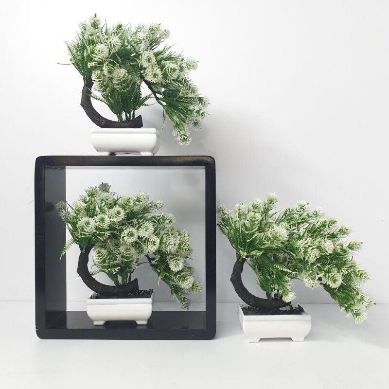 SL40 White Combo Anthoori Artificial Plant (FC)