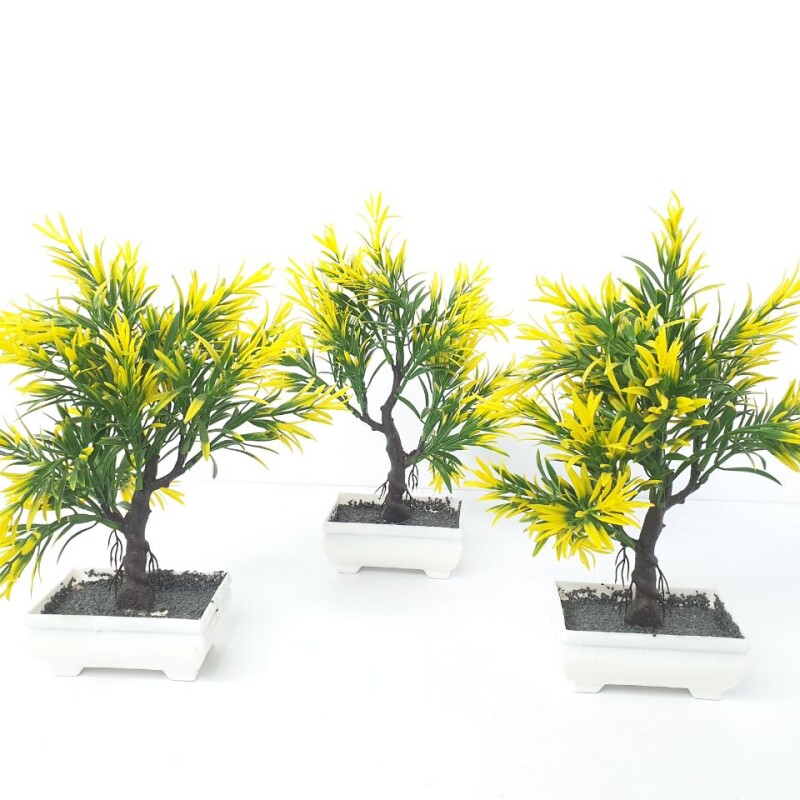 SL17 Yellow Tree Artificial Plant (FC)