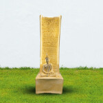 TH Straight Buddha Fountain (Gold)