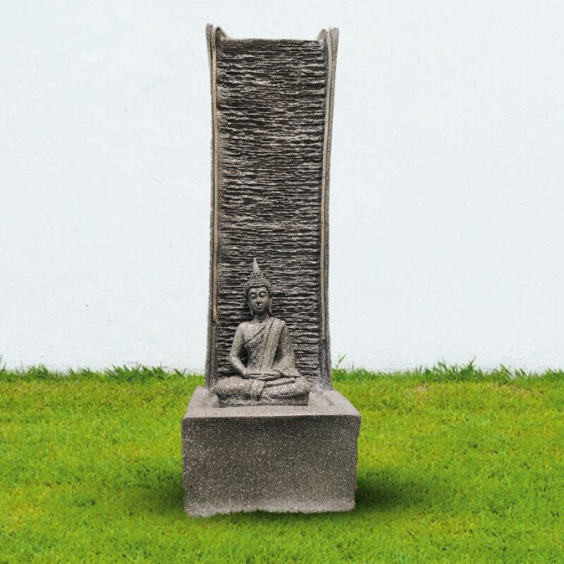 TH Straight Buddha Fountain (Black)