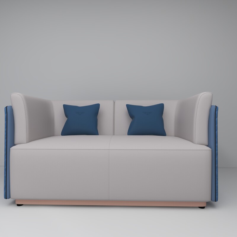 BH Engineered Opulence Couple Couch