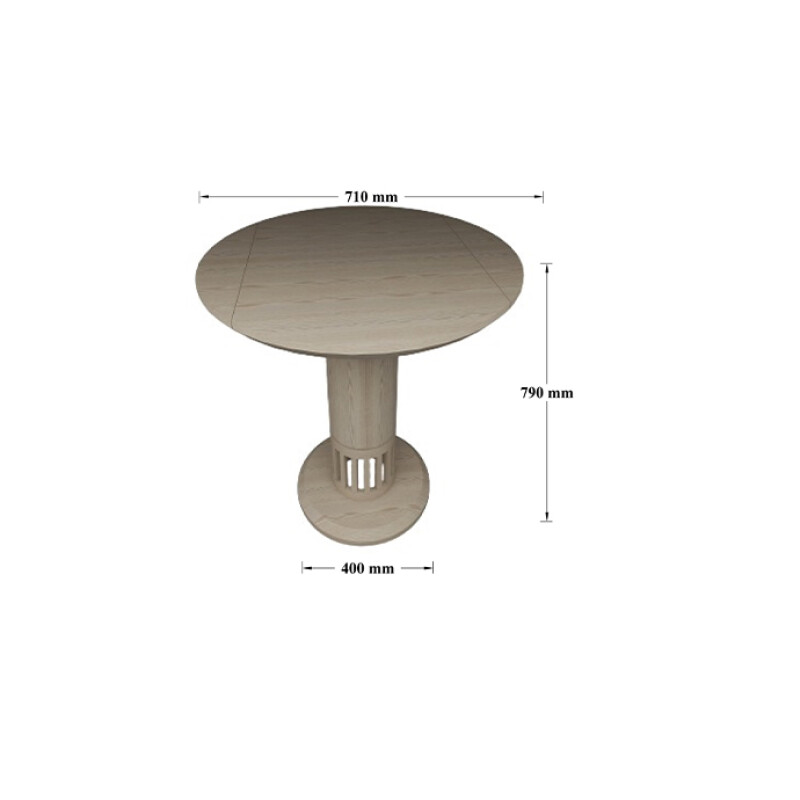 BH Engineered Round Dining Table