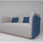 BH Engineered Opulence Couple Couch