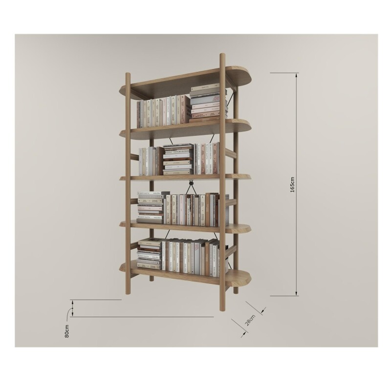BH Engineered Multifunctional Book Shelf
