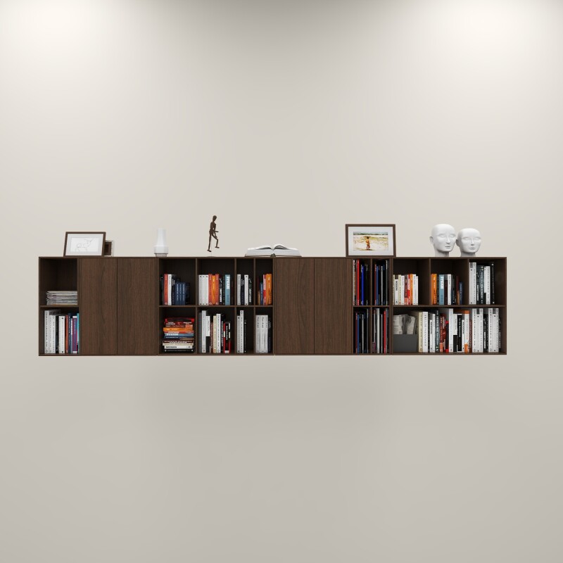 BH Engineered Wood Open Book Shelf