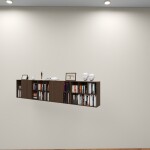 BH Engineered Wood Open Book Shelf