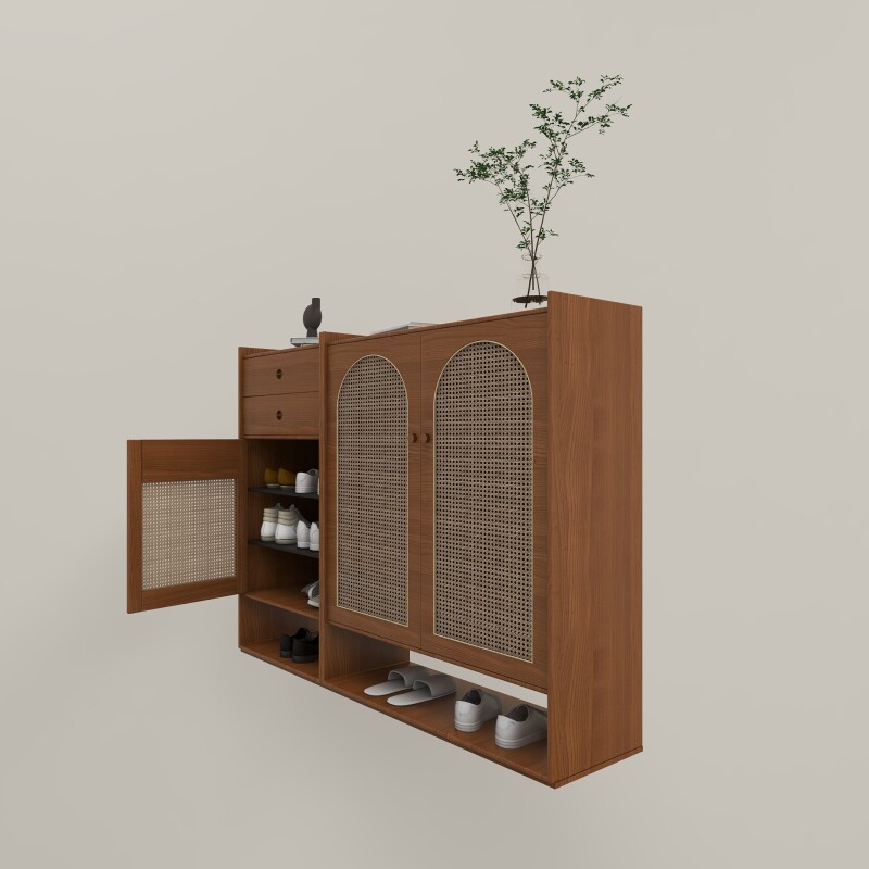 BH Traditional Style Shoe Cabinet