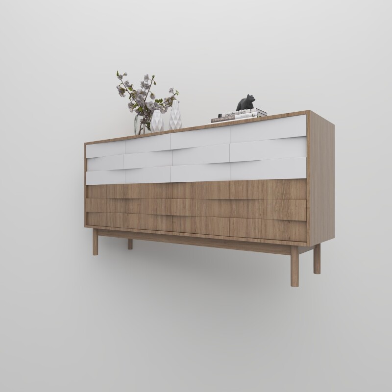 BH Engineered Solid Wood Cabinet
