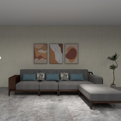 BH Engineered MaxNook Sectional Sofa