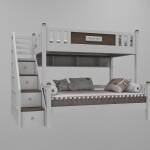 White Twin Sleeper Bunk Beds