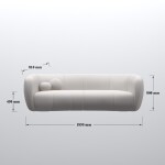 3 Seater Round Couch