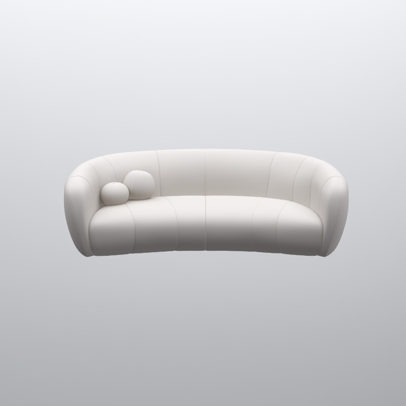 3 Seater Round Couch