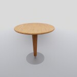 BH Engineered 2 Seater Table In Oak Colour