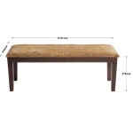 Fabric 2 Seater Dining Bench
