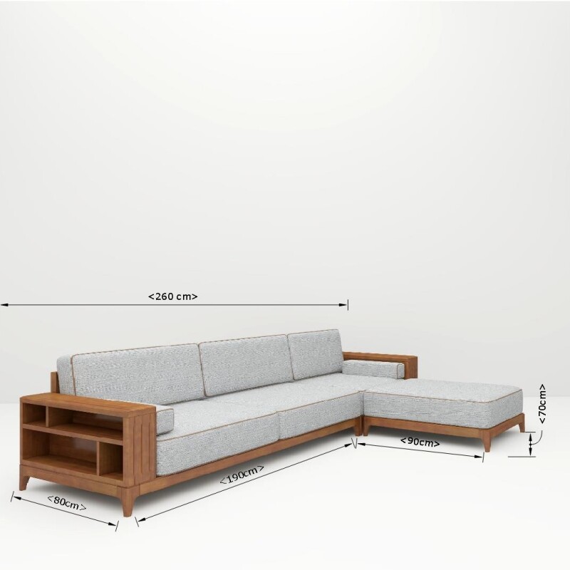 BH Engineered Solace Sectional Sofa