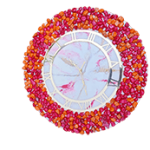 Marbles Embellished Handcrafted Wall Clock