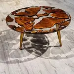 Transparent Epoxy Coffee Table