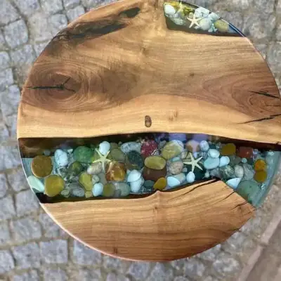 Sea Creature Round Coffee Table