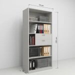 Modern Storage Cabinet with Drawers Filling Cabinet