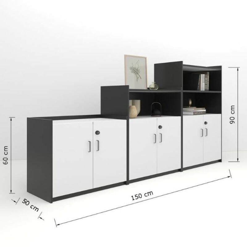 Modern Storage Cabinet with Doors Filling Cabinet