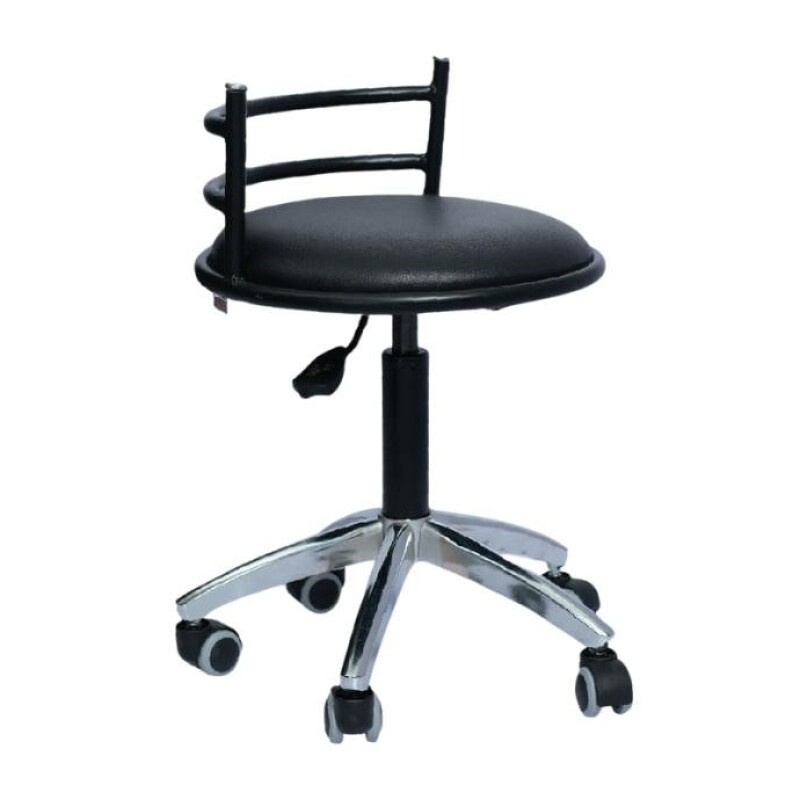 Counter Series Chair Premium Bar Stools Leather Seat Chromium Base--FC-220