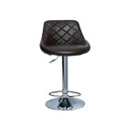 Counter Series Bar Stools Chair with Syntactic Leather, Chromium Plated Footrest - FC-216