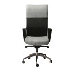 High back Gray ergonomic chair with Aluminium base FH-4013