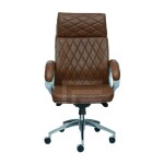 Mesh Coffee Brown CEO High Back Chairs FH-4019