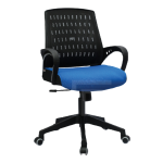 Low Back Ergonomic Mesh Chair with Synchro Tilt and imported Fabrics-FL-6014