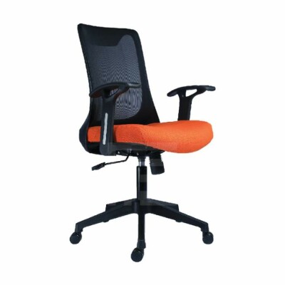 Medium Back Mesh Office CEO ChairsOrange colour FM-5007