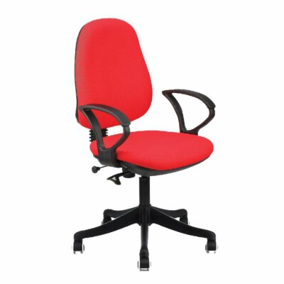 Medium Back Mesh Office Chair with metal base off-white-FM-5014