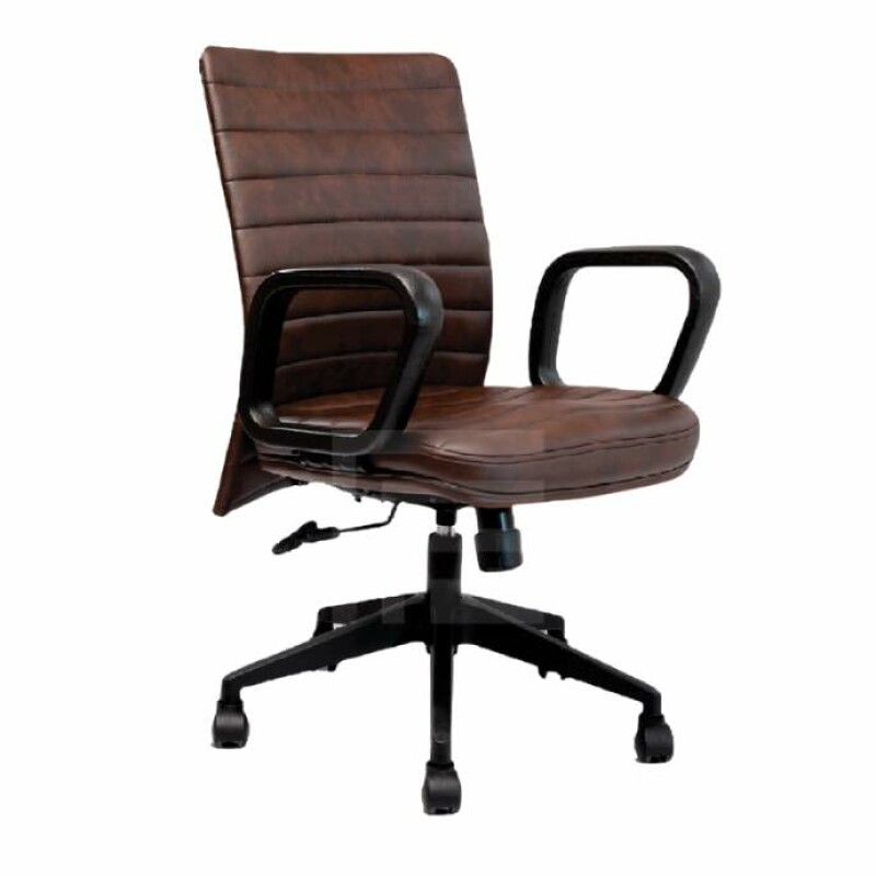 Brown Medium Back Office chairs FM-5021