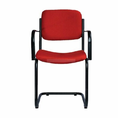 Elegant Visitor Mesh Chair with Soft Foam Upholstery- FV- 7016