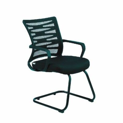 Comfortable Visitor Mesh Chair with PU Foam Upholstery -FV-7021