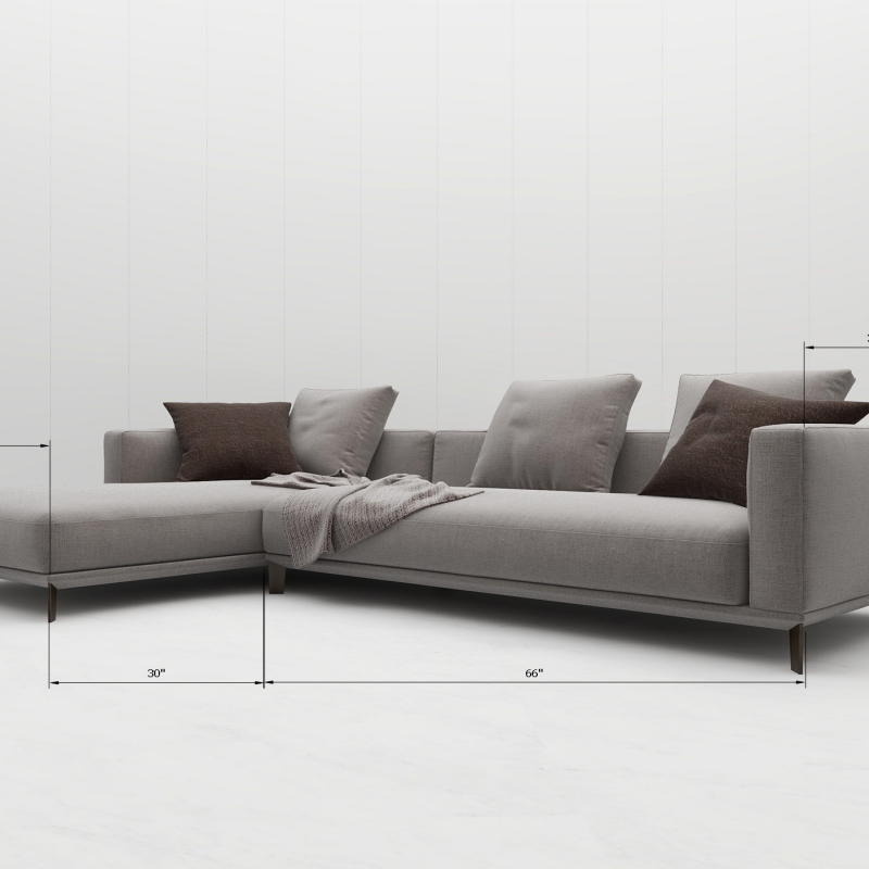 BH Engineered Claudia Sectional Sofa