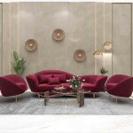 BH Engineered Valentine Sofa Set