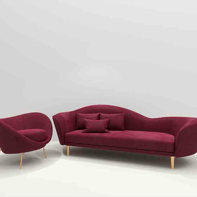 BH Engineered Valentine Sofa Set