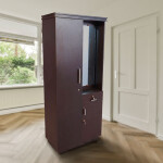 Matchwell 2-door Wardrobe with Dressing Table Black