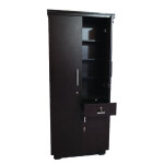 Matchwell 2-door Wardrobe with Dressing Table Black