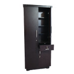 Matchwell 2-door Wardrobe with Dressing Table Black