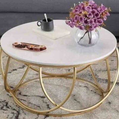 BH Engineered Glided Globe Coffee Table