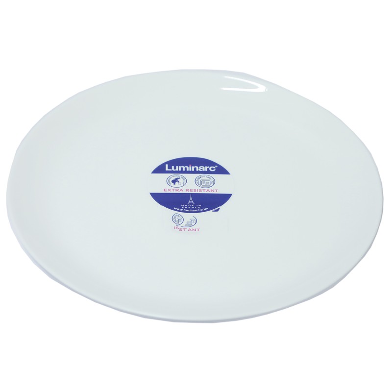 Luminarc Diwali White Grand Plate 27CM