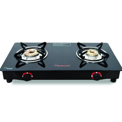 Butterfly Duo Plus 2B Glass Top Stove
