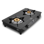 Preethi ZEAL Glass Top 2 Burner Gas Stove