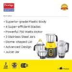 Delight + Mixi 750 W With Juicer (4 JAR)