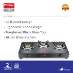 Prestige Magic Plus 3 BRNR Gas Stove